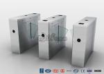 Stainless Steel Turnstile Barrier Gate Swing Retractable Safety Flap Barrier