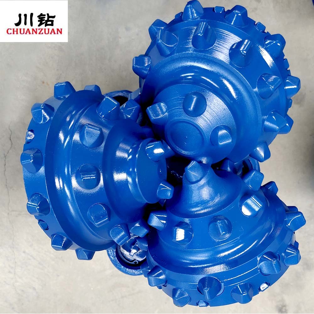 215.9MM Tricone Rock Roller Bit 8 1/2 Inch IADC517 rotary drill bit for soft Strata