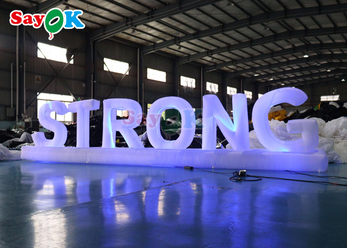 Customized Giant Inflatable Billboard Sign Balloon For Advertising Attractive Logo Display