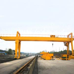 Wholesale Industrial 15m Gantry Crane Heavy Duty Double Girder 3 Phase from china suppliers