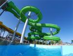 Children Swimming Pool Carnival Ride Fiberglass Water Slide