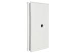 Full Height Steel Door Foldable Storage Cabinets No Tools To Assemble White