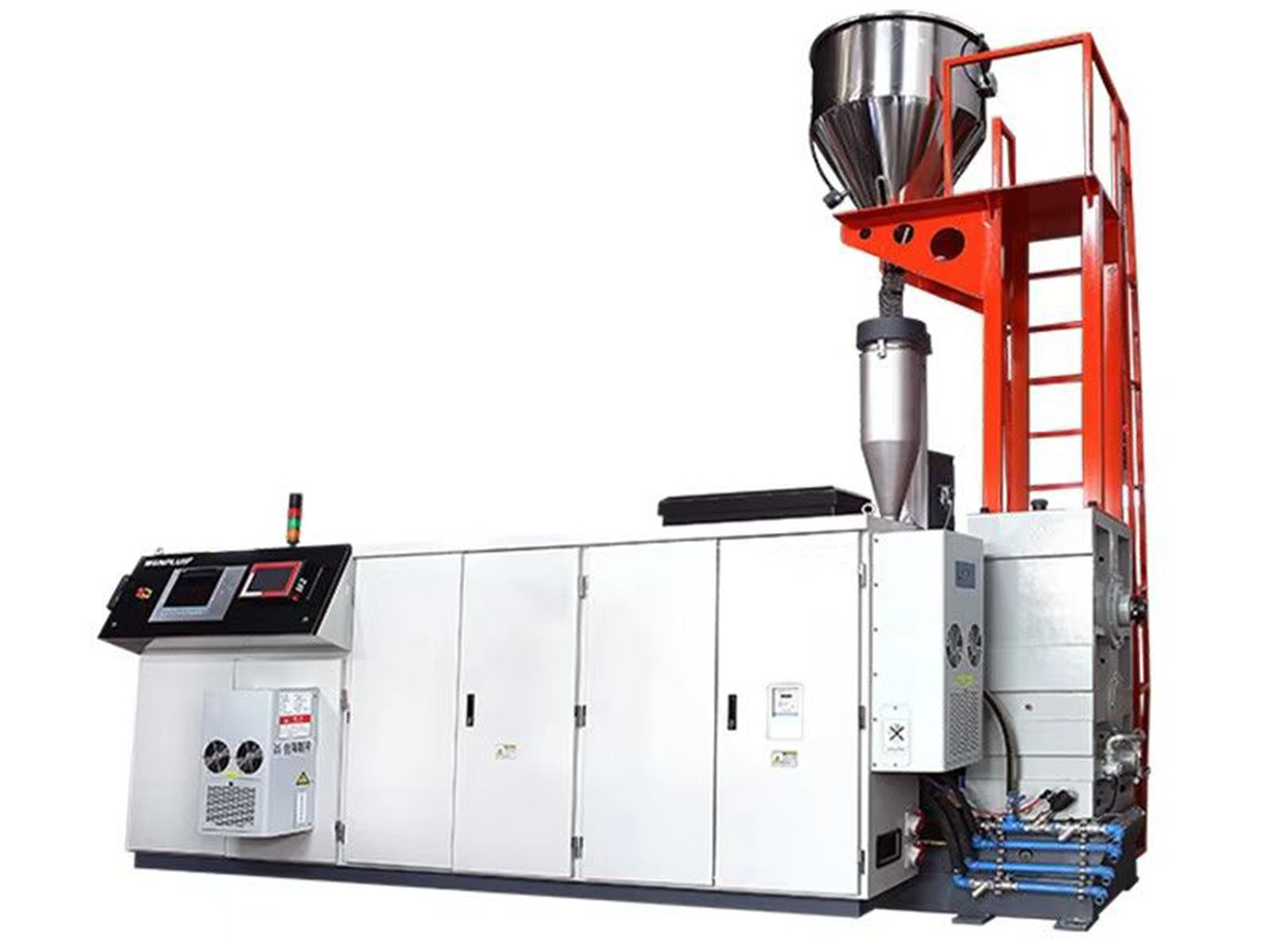 Single Screw Design Plastic PE Pipe Making Machinery Production Line With ISO Certification