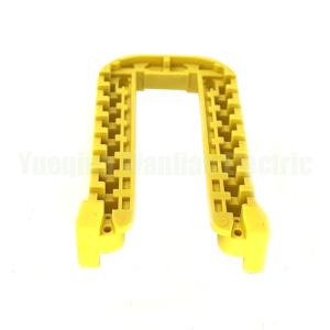 Wholesale 1564411-1 Yellow Buckle Housings Male Connector Flange Lock Catch from china suppliers