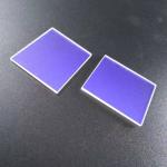 High Precision Machining 25.4*25.4*2mm Glass Dichroic Filter