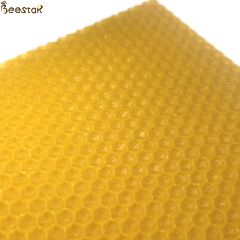 C 100 natural beeswax Honeycomb Frame Beeswax Foundation Sheet