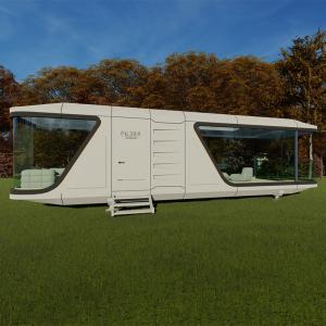 Wholesale Prefabricated Modular Residential Spacecraft Model Trade Space Galvanized Steel Structure Integrated Frame Luxury Residential Spacecraft. from china suppliers