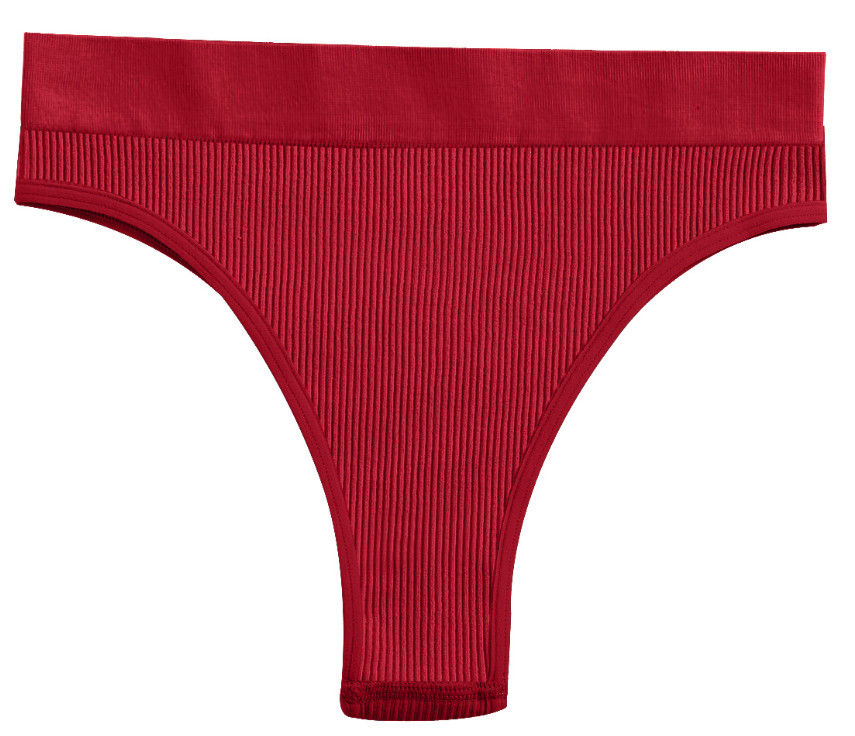 Seamless G String Low Rise Sexy Underwear Thong Panties Female Underpants Solid T-Back