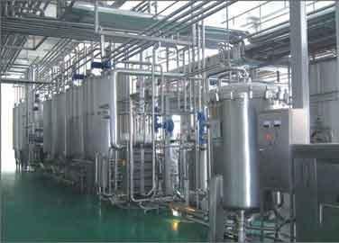 Quality Almond Milk Beverage Production Line , Beverage Drink Manufacturing Equipment for sale