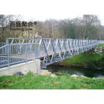 Metal Pedestrian Bridge Steel Walking Bridge For Single Lane 4.2m Width