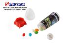 25g Jelly Bean Halloween Novelty Candy Colorful Fruit Flavor For Promotion Gift