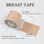 Waterproof Instant Breast Lift Bra Invisible Tape 2.5 / 3.8 / 5 / 7.5 / 10cmx5m