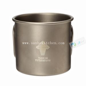 Wholesale Titanium camping water cup/backpacking cookware cup/capacity 450ml from china suppliers