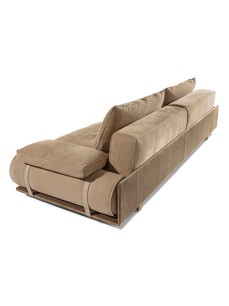 Italian Visionnaire Villa Living Room Fabric Sofa Environmentally Friendly