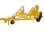50KN 80KN Hydraulic Cable Trailer Hydraulic Cable Drum Trailer