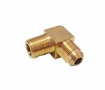 90 Degree Brass Elbow 1/4" NPT Male * 3/8'' Flare Pipe Fittings