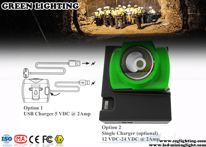 1W IP68 Miners Cap Lamp LED Mining Light with 22 hours working time