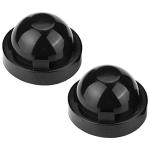 Rubber Accessories Automotive Lamps Rubber Parts ,2Pcs 90mm Black Rubber Car LED