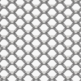 JDW Architectural Expanded Steel Mesh 1m-6m With Stretched / Punching Process