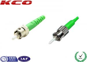 Wholesale FTTH CATV ST / APC Type Fiber Optic Connector Twist Lock With 2.5 MM Ferrule from china suppliers
