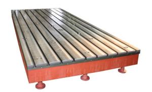 Wholesale CO Machine Floor Bed Use 800x500mm Cast Iron Bed Plates from china suppliers