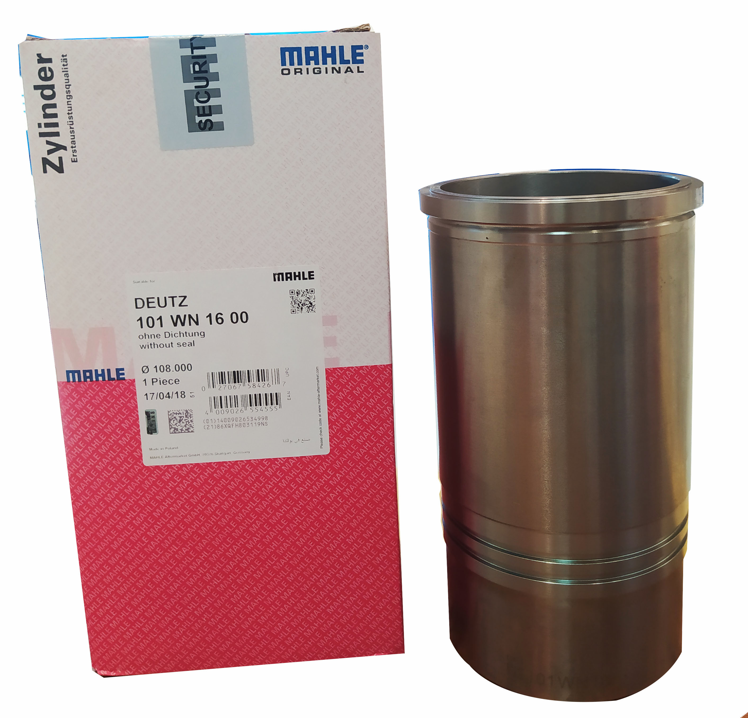 Diesel Engine D7E Cylinder Liner 20405909 20450770 For Volvo EC240B Excavator Parts