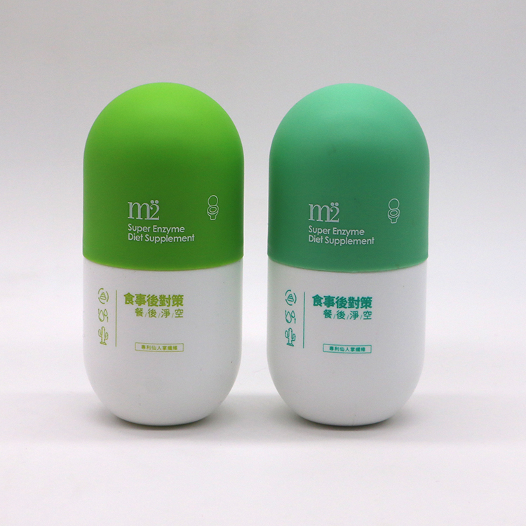 Popular 120cc/130ml/180ml HDPE Capsule Shape Bottle for Dietary Nutrition Supplement 4oz