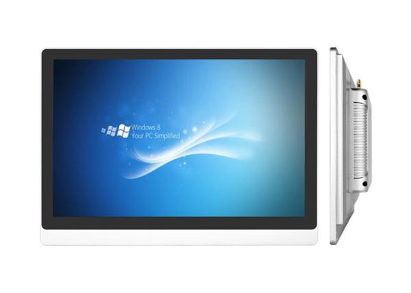 Silver Front IP65 Waterproof Dustproof 21.5'' HD Resolution Industrial Touch