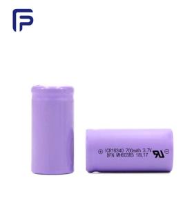 Wholesale Deep Cycle Flash Light Battery 700mAh 3.7V 16340C Rechargeable from china suppliers