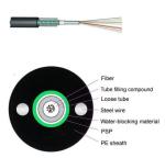 Single Mode Fiber Optic Cable Outdoor Armoured GYXTW 2 4 6 8 12 Core