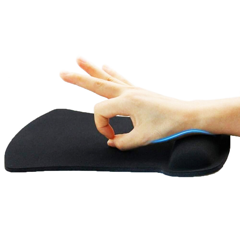 Minglu WMP-048 Non Slip Cartoon Wrist Protected Memory Foam Mouse Pad with wrist rest support