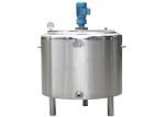 Double Jacketed Stainless Steel Storage Tank , Stainless Steel Mixing Tank