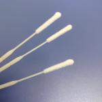 Sample Collection Sterile Swab Nylon Flocked Head For Nasal Oral Throat