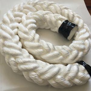 Wholesale Polyester 8 12 Strand Elastic Marine Mooring Ship Rope 100mm Price from china suppliers