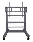 Aluminum Alloy Interactive Whiteboard Stand TV Mobile Stand Earthquake Resistant