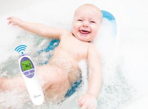 Wholesale Hot sale Non-contact Infrared Thermometer Digital LCD Baby Body Forehead Ear Thermometer safety and best quality from china suppliers
