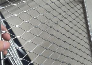 Wholesale Anti Rust Balustrade Cable Mesh 50*50 Stainless Steel Cable Mesh from china suppliers