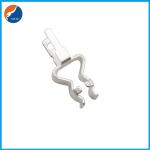 SL-007 Copper Brass Nickel Plated PCB Mount Fuse Clips For 3x10mm Glass Ceramic