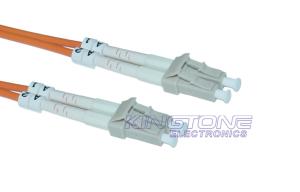 Wholesale LC to LC Fiber Optic Patch Cable , 50/125 Multimode Duplex Patch Cable from china suppliers