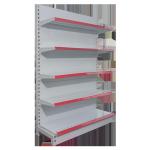 Powder Coated Supermarket Display Racks / Grocery Store Display Shelf