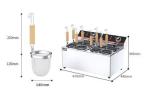 Electric Noodle Cooker Machine for Fast Food Pasta Cooking in Restaurant Kitchen