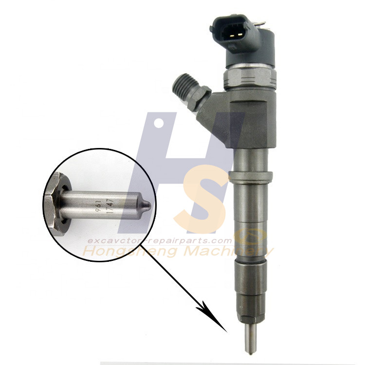 Kobelco SK130-8 140-8 D40 Fuel Injector Assembly 0445 120 126 Engine 0445120126