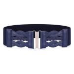 Vintage Invisible Elastic Waist Belts 1.5in Buckle Free Belt