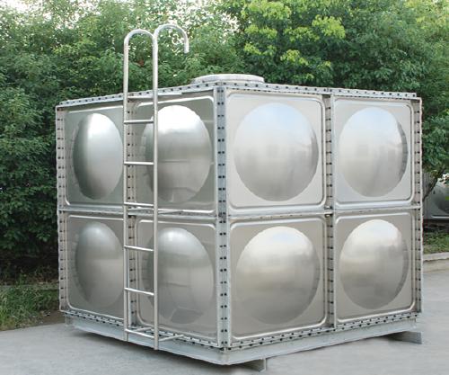 Water Storage Solution High Temperature Resistant Stainless Steel Welded Water Tank