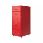 6 multi drawers cabinet steel metal Office furniture home use modern