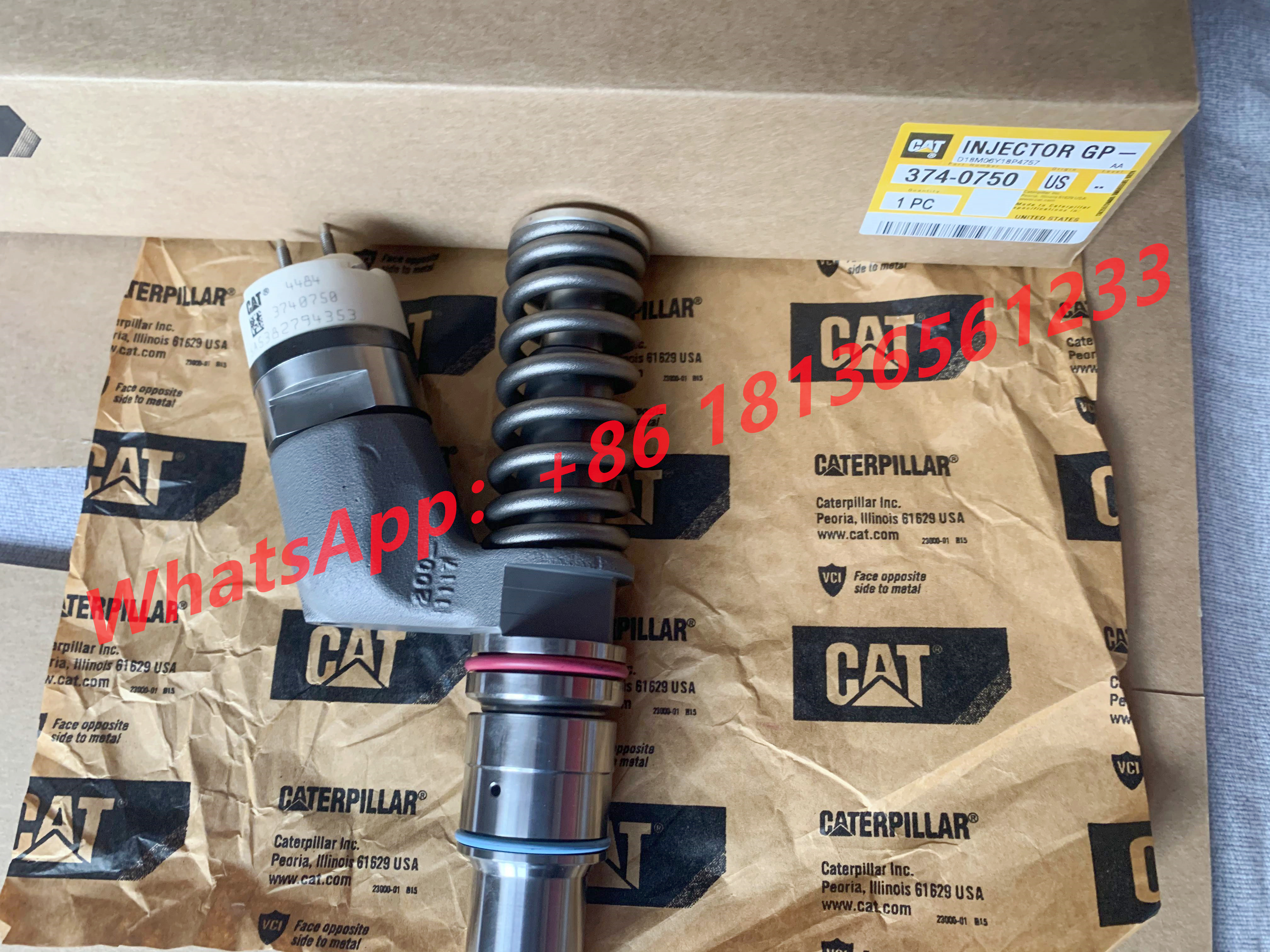 2530615 Excavator Engine Diesel Fuel Injector CAT C15 E365C E374D 3740750