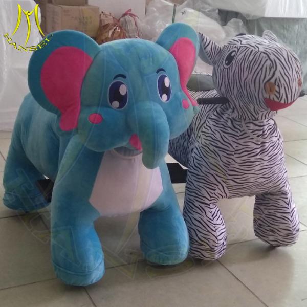Hansel amusement park kiddy rides walking animal ride for kids playground