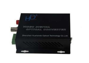 Wholesale CVI / TVI / AHD Video To Fiber Optic Converter , CCTV Camera Video Converter from china suppliers