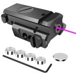 Class IIIA Airsoft Handgun Shotgun Laser Sight Beam Purple 405nm Wavelength