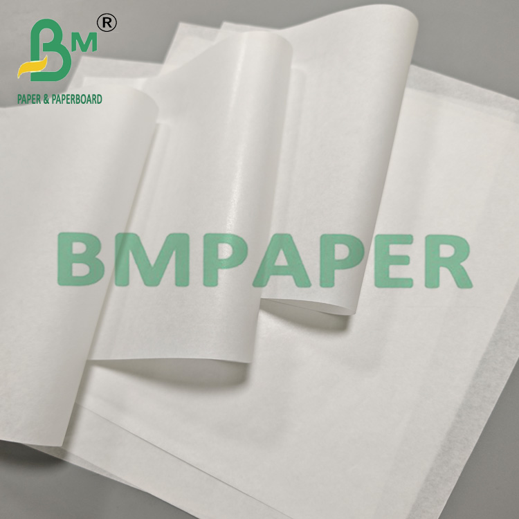 50gsm Virgin Fibres Bleached Machine Glazed Kraft Paper For Shopping Bag